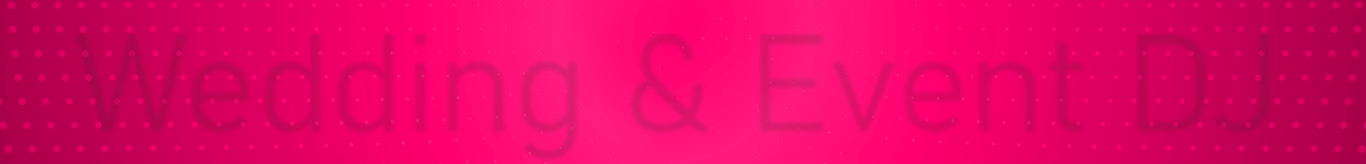 Text in pink: "Weddings & Event Design"